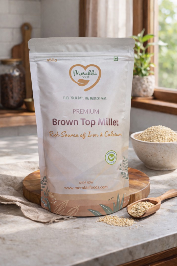 Merakki Premium Browntop Millet (450G)